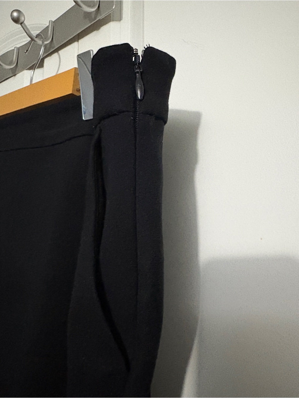 Ricki's Black Mini Skirt - Simple Tailored Silhouette - Picture 3 of 7